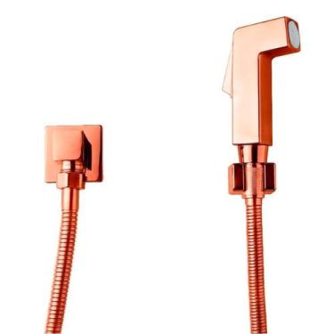 Imagem de Ducha Higiênica para Banheiro Rose Gold - Casa do Ralo