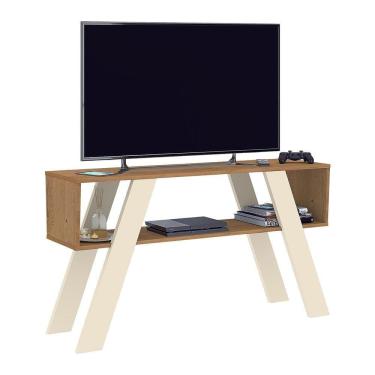 Imagem de Rack Detroit Sala Para Tv Até 55 Polegadas Canelato-off White Canelato-off White