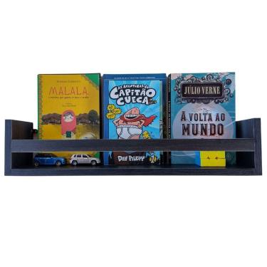 Imagem de Prateleira Nicho Revisteiro Parede Estante Porta Livro