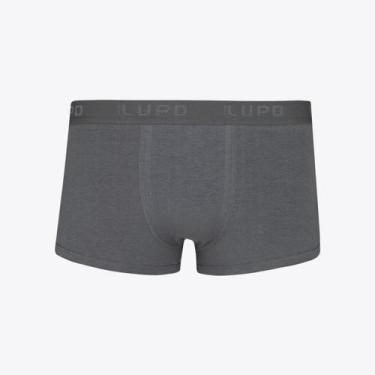 Imagem de Cueca Lupo Sunga Algodão com Elastano 00480-002, Chumbo, GG