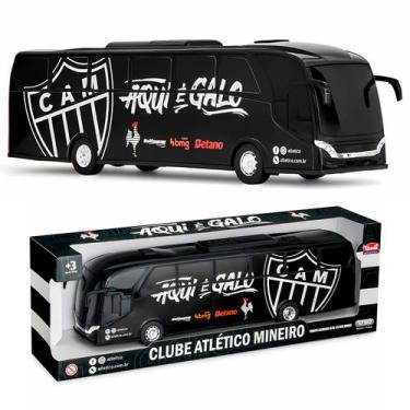 Imagem de Onibus Clube Atletico Mineiro Miniatura Realista Oficial Licenciado Fu