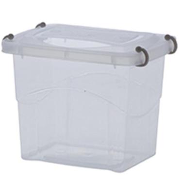 Imagem de Organizador de Armário Pratic Box 2 Lts C/Tampa 18x13x14 Cm - Paramoun