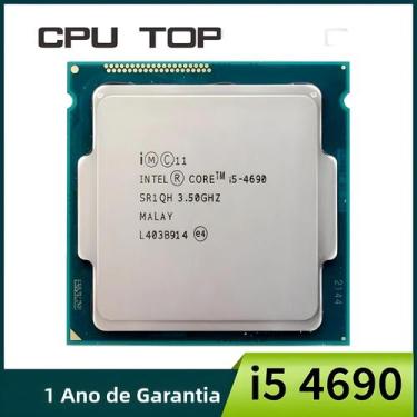 Imagem de Processador Intel Core i5 4690 3,5 Ghz LGA 1150 Quad Core Desktop SR1Q