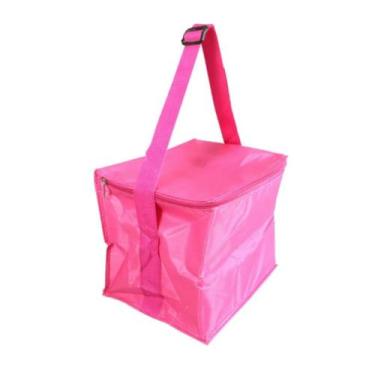 Imagem de Bolsa Térmica Em Poliéster com Alça 15,5L - Bel Fix, Rosa