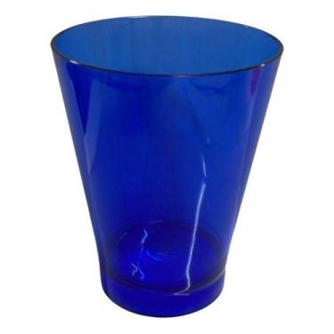 Imagem de Copo Rubizinho 200ml Acrílico - 25 Unidades - Papermix, Azul Translúci