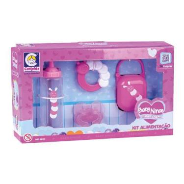 Imagem de Acessório Boneca - Baby Ninos Kit Alimentação - Cotiplás