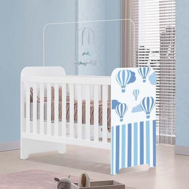 Imagem de Berço Tuboarte Otto 100% MDF Selo Inmetro com Rodízios