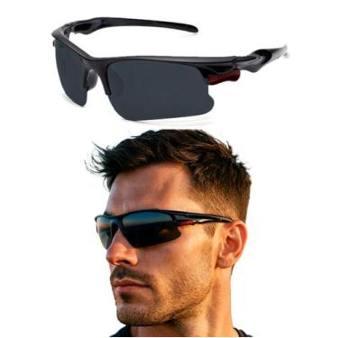 Imagem de Oculos Escuro de Sol Esportivo Ciclismo Bike Corrida Volei Praia Futvo