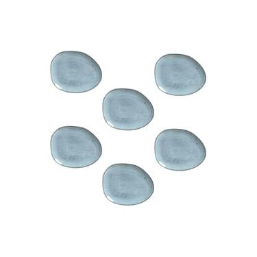 Imagem de Conjunto de Pratos Oval Porto Brasil Orgânico Breeze 31cm - 6 Peças