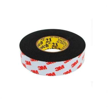 Imagem de Fita Isolante Preta Auto Fusão 19mm 10mt Scotch 23br Profissional 3m -