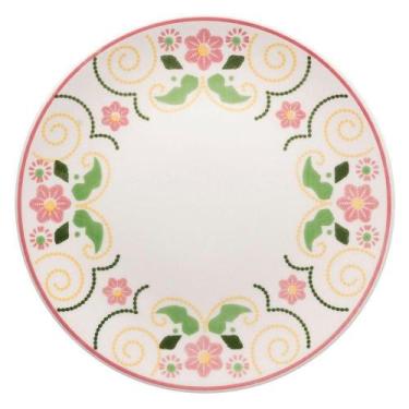 Imagem de Kit 4 Pratos De Sobremesa Unni Lima Oxford Cerâmica 19 Cm