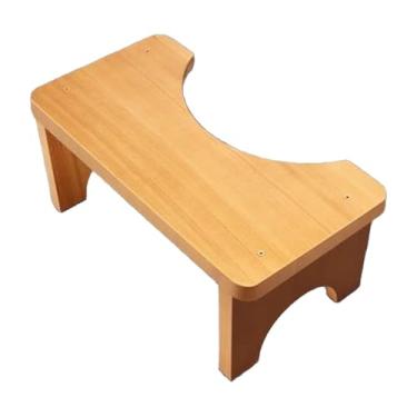 Imagem de IEUDNS Banco de cócoras para banheiro, apoio para pernas e pés, dobrável, multifuncional, antiderrapante, apoio para os pés, para escritório e banheiro