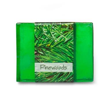 Imagem de Sabonete em barra de glicerina aroma de pinho – natural, vegano, hipoalergênico – hidratante e hidratante com 100% glicerina vegetal – livre de sulfatos, parabenos, sem produtos químicos – 127 g