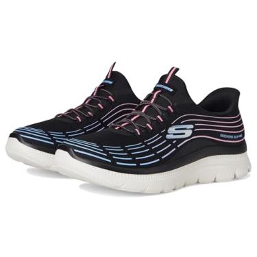 Imagem de Skechers Tênis feminino Summits 2.0 Hands Free Slip-ins, Preto/Multi = bkmt, 35