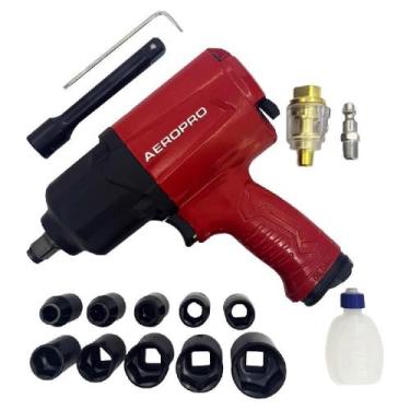 Imagem de Chave De Impacto 1/2'' Com 17 Peças (Rp 17808-A) - Aeropro