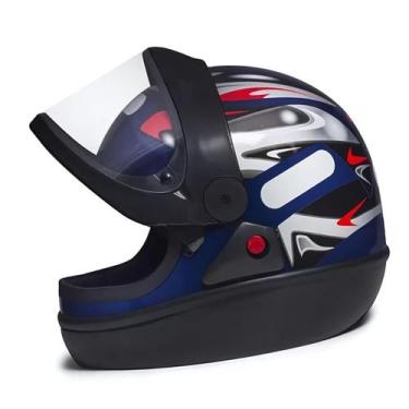 Imagem de Capacete taurus san marino grafic automatico preto nbr 7471, 56