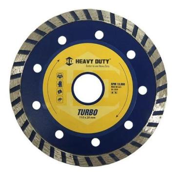 Imagem de Disco diamantado 110x20 turbo - 5 unidades - HEAVY DUTY