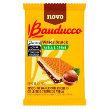 Imagem de Biscoito Wafer Snack Bauducco Avelã e Creme 20g