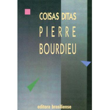 Imagem de Livro - Coisas Ditas - Pierre Bourdieu