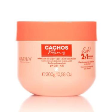 Imagem de Máscara Arvensis Cachos Naturais 2x1 Light 300g