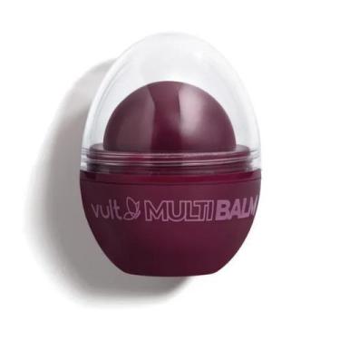 Imagem de Multi Balm 2 Em 1 Hidratante Labial Bordô Beijinho Vult