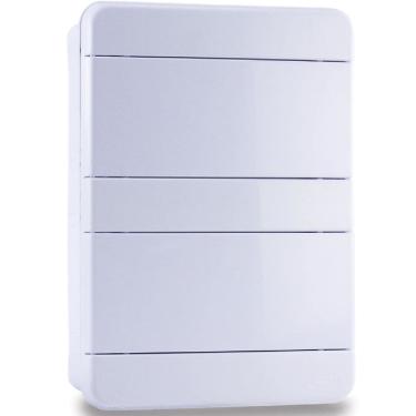 Imagem de Quadro de Distribuição de Embutir 16 Disjuntores DIN com Barramento - 600300025 - FORCELINE