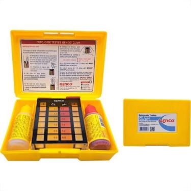 Imagem de Estojo De Analise P/Medir Cl/Ph Genco - Marca não Definida
