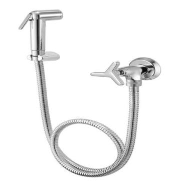 Imagem de Ducha Higiênica com Registro 1850 1/4 de Volta Tríade - Meber Metais