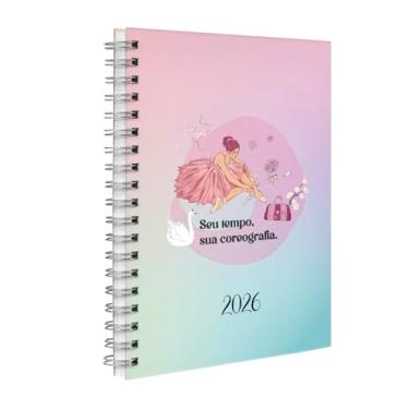Imagem de Agenda 2026 Planner Semanal Voalá Romantic Coreografia
