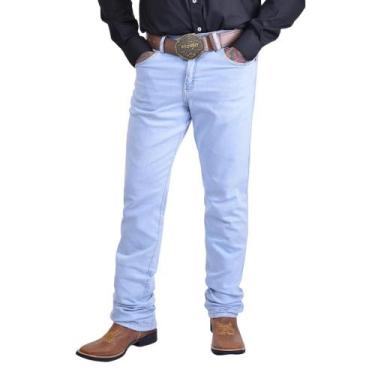Imagem de Calça Country Jeans Masculina Wrangler Delavê - REF: 47MACSB37UN, 48