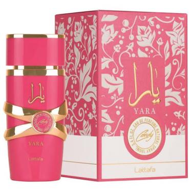 Imagem de Perfume Yara Candy Lattafa Femi. 100ml EDP Original e Doce