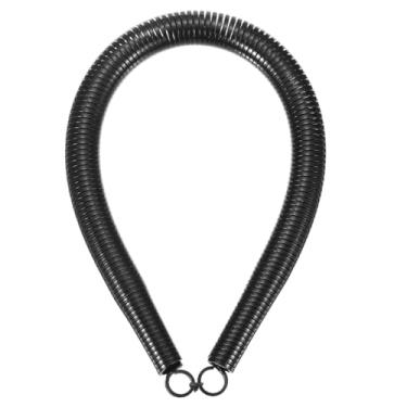 Imagem de HARFINGTON Dobrador de tubo de mola de PVC 22,2 mm OD 520 mm de comprimento tipo C mola de dobra de tubo para dispositivos de dobra de tubos em energia hidráulica doméstica, preto