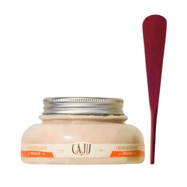Imagem de Creme Hidratante Firmador Caju com Espátula de Madeira Kit para Cuidados com o Corpo