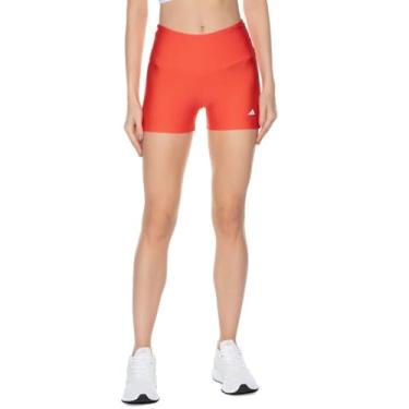 Imagem de Shorts Adidas Yoga Latin Fit Feminino Vermelho