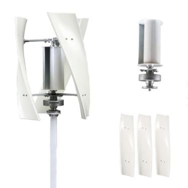 Imagem de 24V,HYZHANHONG Gerador Solar Portátil 100W-14000W, Gerador Eólico de 3 Hélices com Baixo Ruído e Controlador MPPT, para Casa, Barcos, Iluminação Urbana 48V