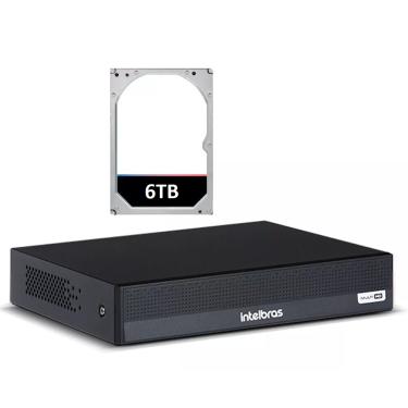 Imagem de Gravador Dvr Intelbras 8ch Mhdx 1008c Inteligente Multi HD 1080p 4x1 110V/220V com hd
