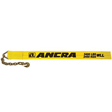 Imagem de Correia de guincho Ancra 43795-90-30 Extreme Web com gancho plano, 10 cm por 76 m, limite de carga de trabalho de 2,4 kg