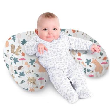 Imagem de Almofada de amamentação Little Grape Land com capa respirável