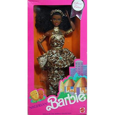 Imagem de Mattel Nigerian Barbie 1989 Dolls of The World Collection