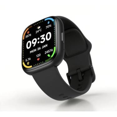 Imagem de ACTION WEARZONE | ALEXA integrada | A PROVA D'ÁGUA, GPS integrado | Smartwatch Esportivo (preto)