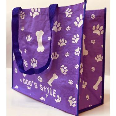 Imagem de Bolsa Ecologica Ecobag Kit 20 Uni Reutilizavel Dobravel