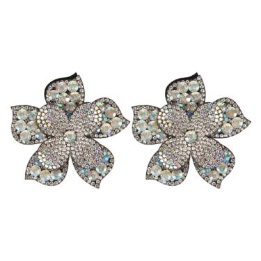 Imagem de Broche de cristal de prata broche de lapela de strass joias para mulheres, cachecol de banquete, alfinetes de pérola para festa de casamento e noiva