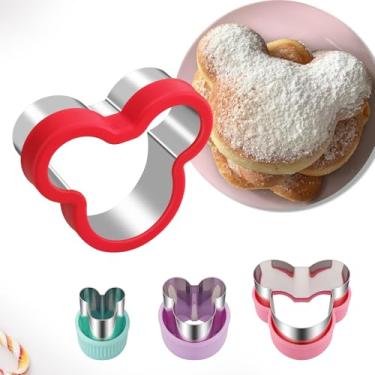 Imagem de Conjunto de cortadores de biscoito e cortador de biscoito para assar