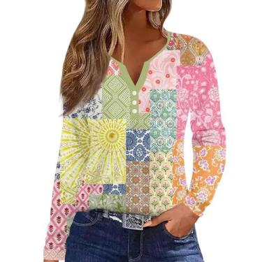 Imagem de Camisas modernas de manga comprida COTECRAM femininas brancas plus siz