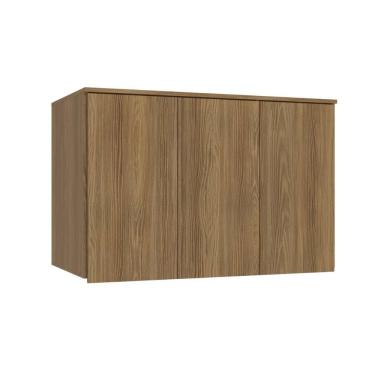 Imagem de Módulo De Quarto Adapt Armário Ponte Aéreo Solteiro N541 Adapt C- 3 Portas Nogueira - Kappesberg