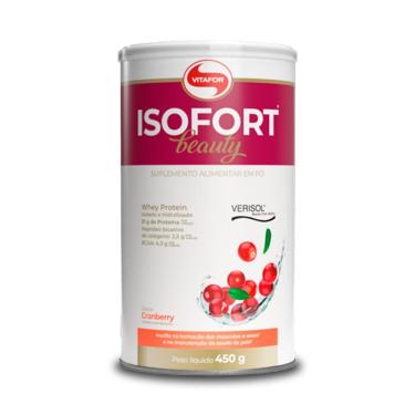 Imagem de Isofort Beauty Isolado Vitafor Cranberry 450g