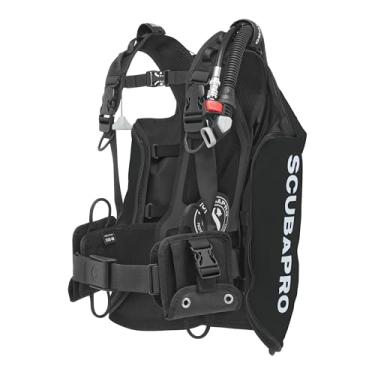 Imagem de SCUBAPRO Navigator Lite Back Inflated Scuba Diving BCD com inflador de potência equilibrada para mergulho recreativo, médio - 2GG, preto