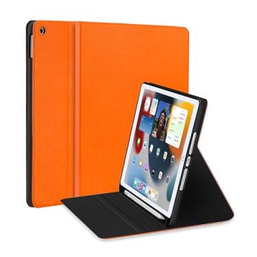 Imagem de YQMYXG Capa para iPad 9ª geração (2021)/iPad 2020 8ª geração/iPad 7ª geração 2019, [proteção de canto], suporte de visualização em vários ângulos, capas para iPad de 10,2 polegadas com hibernar