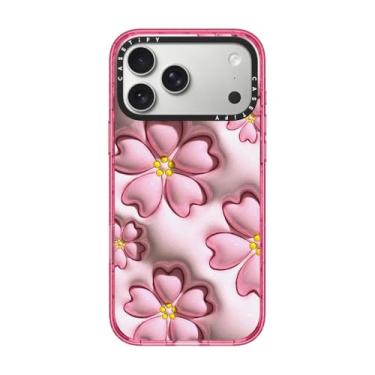 Imagem de CASETiFY Capa Impact para iPhone 17 Pro Max [fina/compatível com Magsafe/2,5 m. Proteção contra quedas de grau militar 4X] - Sakura - Rosa