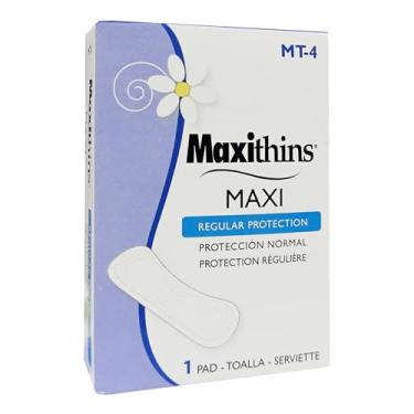 Imagem de HOSPECO Guardanapos sanitários MT4 Maxithins nº 4 (caixa com 250 guardanapos embalados individualmente) - GID-HOSMT-4, branco, 38 x 28 x 20 cm